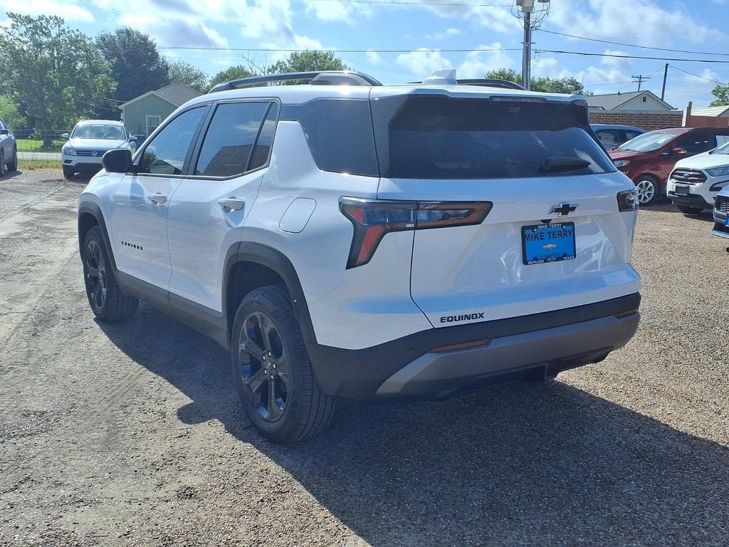 2027 Chevrolet Equinox — rear three-quarter view